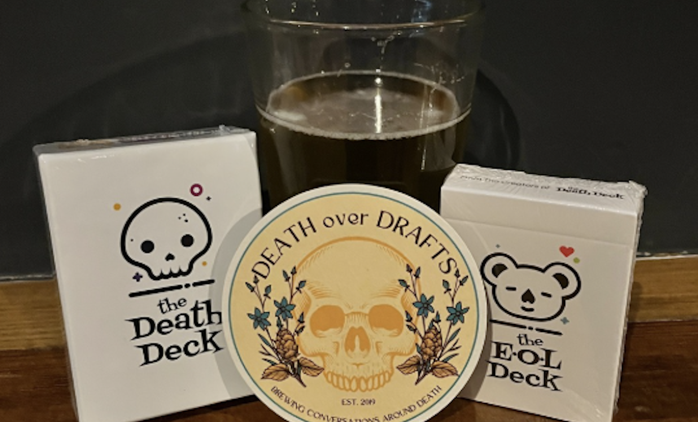 Death over Drafts on Zoom w/The Dementia Deck!