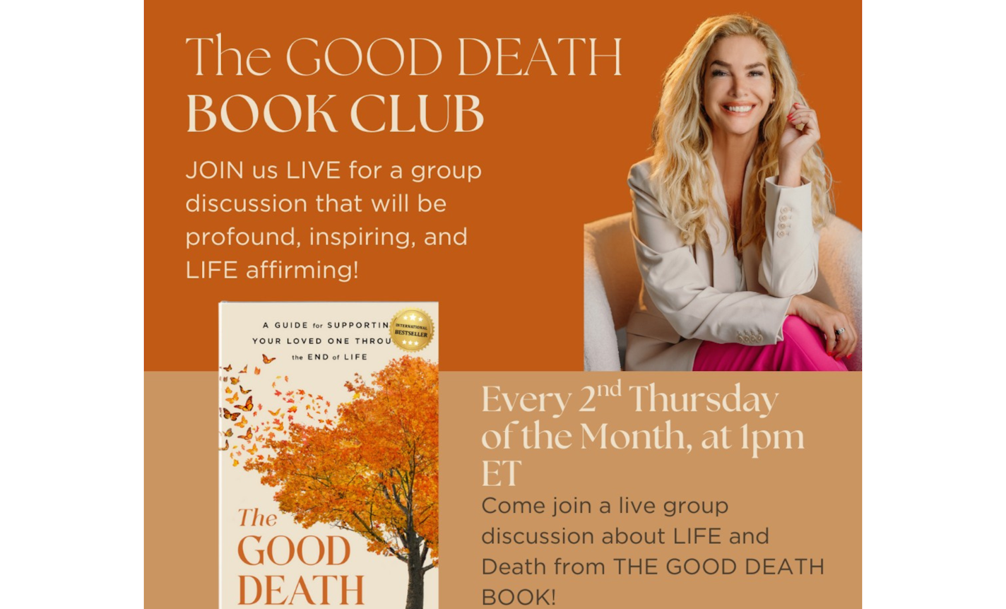 The GOOD DEATH BOOK CLUB Experience
